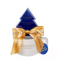 Godiva $25 Retail Tree Cocoa Mug Gift Set
