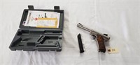 Ruger Mark III 22 Stainless w/ Ball Barrel, Clip,