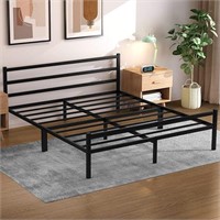 Mr IRONSTONE King Bed Frame with Headboard and Foo