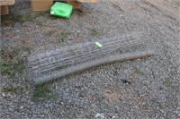 LOT OF SHORT ROLLS 2X4 FENCING AND 6' CHICKEN WIRE