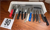 Assortment of Miscellaneous Kitchen Knives