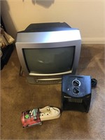 Old School TV for gaming, and heater