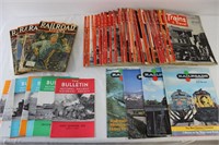 Assorted Vintage Railroad Magazines