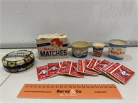 Assorted Vintage Household Inc. Redhead Matches,