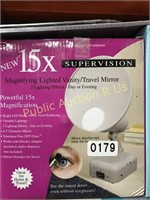 MAGNIFYING LIGHTED VANITY