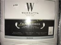 WAMSUTTA $145 RETAIL QUEEN FEATHERBED