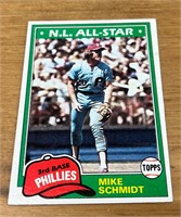 1981 Mike Schmidt #540 Topps