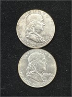Silver 1962, 1962-D Franklin Half Dollar