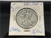 1928-S Walking Liberty Half Dollar