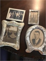 4- frames and black white vintage pictures