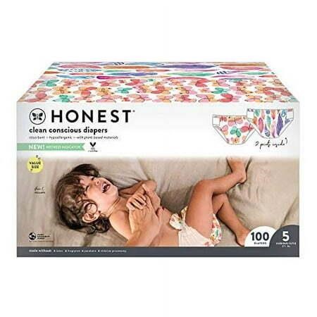 Honest Co Diapers  Size 5  100 Count