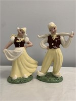 Vintage Ceramic Art Deco Holland Couple