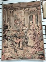 38" x 28" French style tapestry    (k 131)