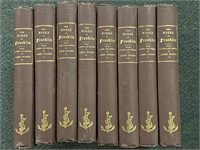 8 Books 10 Volume Set of The Works of  Franklin