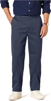 Essentials Men's 42x28 Classic Fit Flat Front