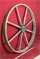 Very Large Wooden Wheel