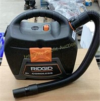 Ridgid 18V Cordless Vacuum