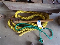 Heavy Duty Tow Rope and misc Ropes