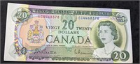 1969 Bank of Canada $20 Bank Note