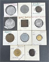 (E) Collector Coins Including Seagrams, Hawaiian