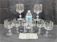 Vintage Parfait Glass Set
