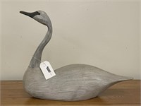 Bob Jone Wooden Carved & Painted Swan
