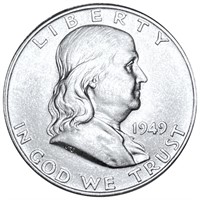 1949-D Franklin Half Dollar UNCIRCULATED