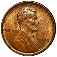 1909 V.D.B. Lincoln Wheat Penny UNCIRCULATED