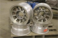 (4) 16" CHEVY 6-HOLE RIMS