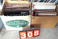 2 boxes asst. 33 & 78 RPM records