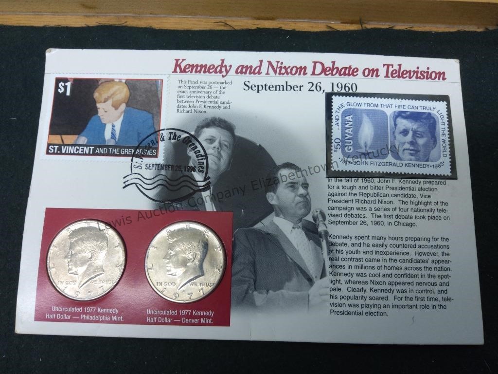 Kennedy and Nixon debate on television collection