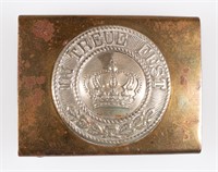 WWI IMPERIAL GERMAN OFFICERS BELT BUCKLE