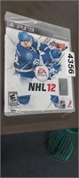 PS3 GAME NHL12, NEW IN PACKAGE