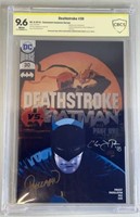 CBCS 9.6 Signature Series Deathstroke #30 2018