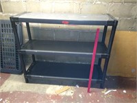 Plastic Shelving Unit