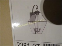 beautiful outdoor light sconce new in box