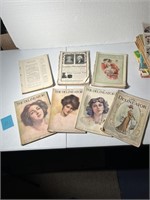 Antique Magazine Lot The Delineator Nostalgia