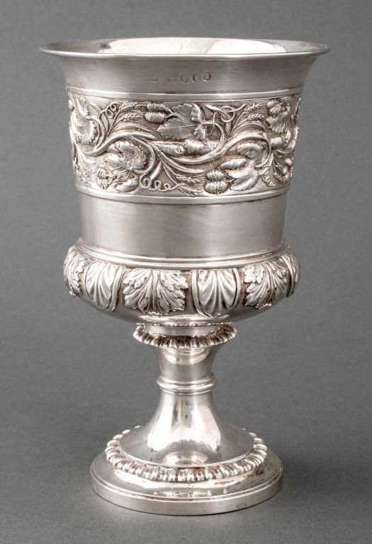 George IV Sterling Silver Wine Cup, 1821