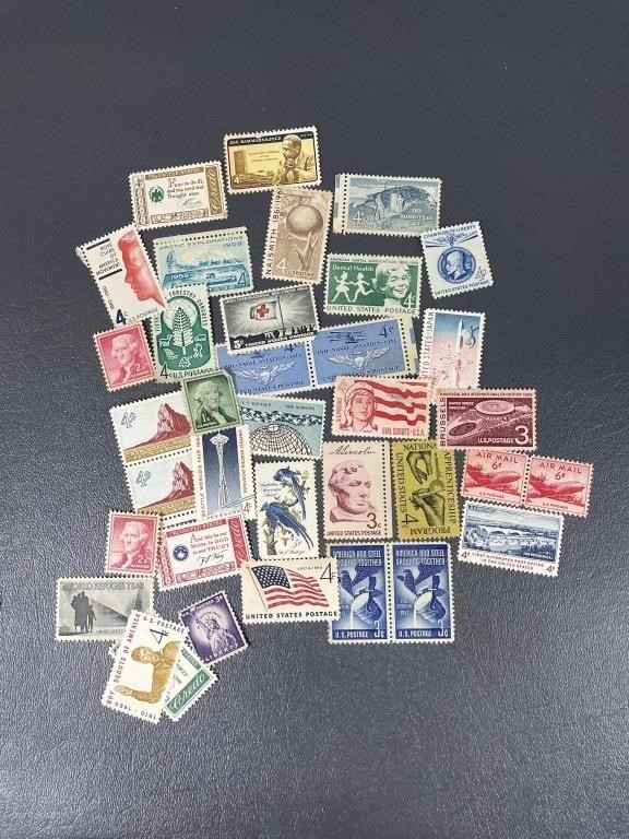 Vintage Loose Stamps
