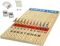 Grhonior Finish LINE Horse Racing Board Game Race