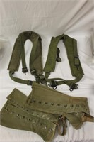 U.S. Military Web Gear - Leggings & Suspenders