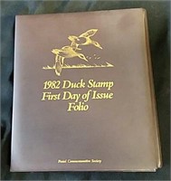 1982 Duck Stamp First Day of Issue-complete