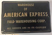 "American Express Warehouse" Sign