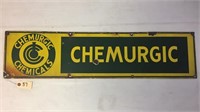 "Chemurgic Chemicals" Porcelain Sign