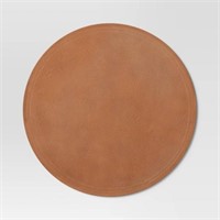 15 Round Faux Leather Charger - Threshold