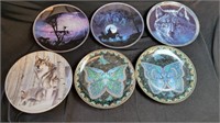 6 decorative plates #2032
