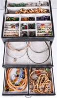 Group of Assorted Jewelry w/Box