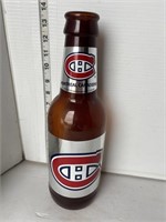Plastic beer bottle: Montreal canadiens