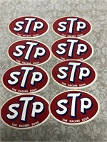 Vintage lot of advertising STP racing sticker