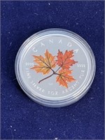 2001 Canada $5 1oz Fine Silver .9999 Coin